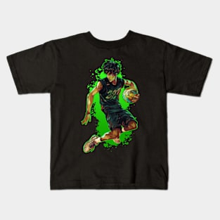 Basketball Player - Anime Shirt Kids T-Shirt